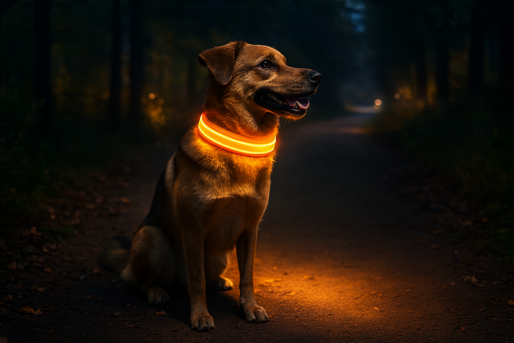 LumiDog Sécurité – Pour des promenades nocturnes en toute sérénité.